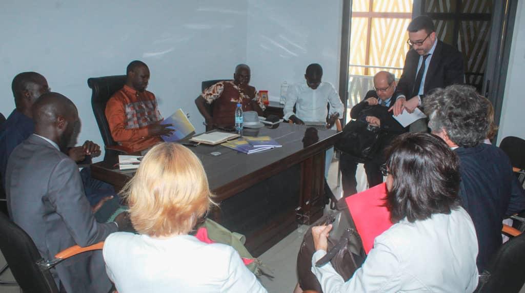 l'Union Européenne  a présenté son rapport à la coalition "Sonko Président 2019"