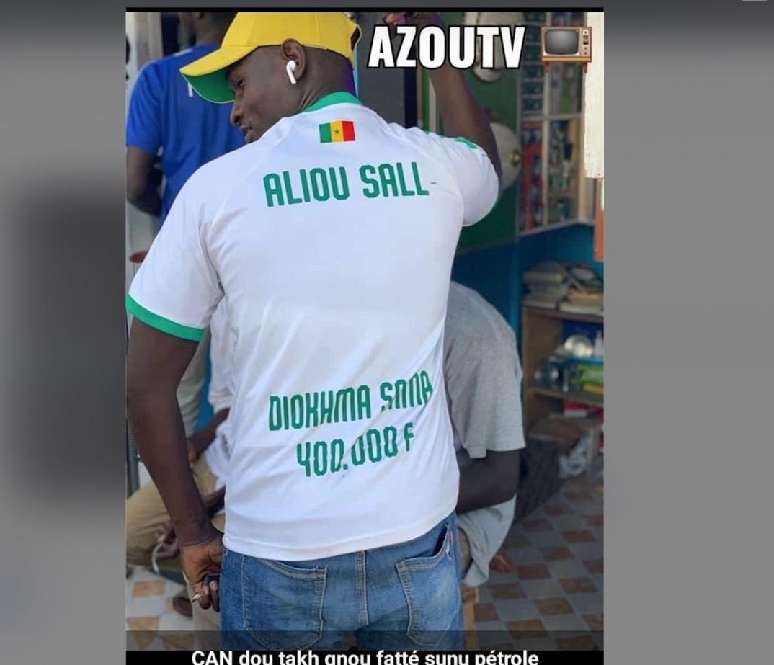 Ce maillot d'Aliou Sall cartonne plus que celui de Sadio Mané