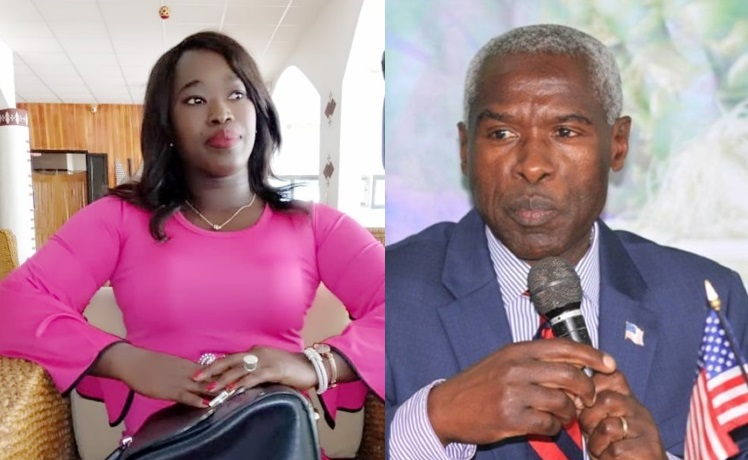 Dieynaba Goudiaby reçue en audience par l'ambassadeur des USA à Dakar