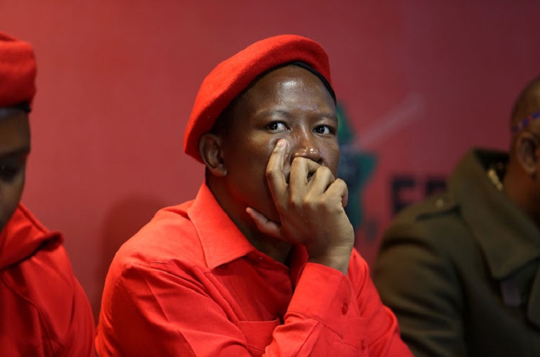 Julius Malema: « J’ai honte qu’on m’appelle sud-africain. Je ne vous ai jamais vu frapper un Blanc...»