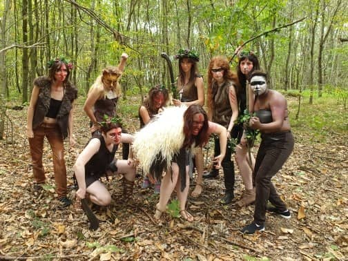 PARIS: L’actrice Oumy Thiaré  avec la compagnie Les Framboisiers