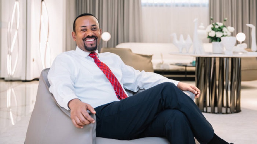 Le Premier ministre Ethiopien Abiy Ahmed, prix Nobel de la Paix 2019