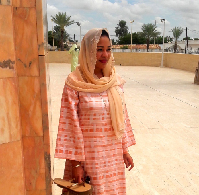 MAGAL de TOUBA 2019: Léna Sène reçue par Serigne Bass Abdou Khadre