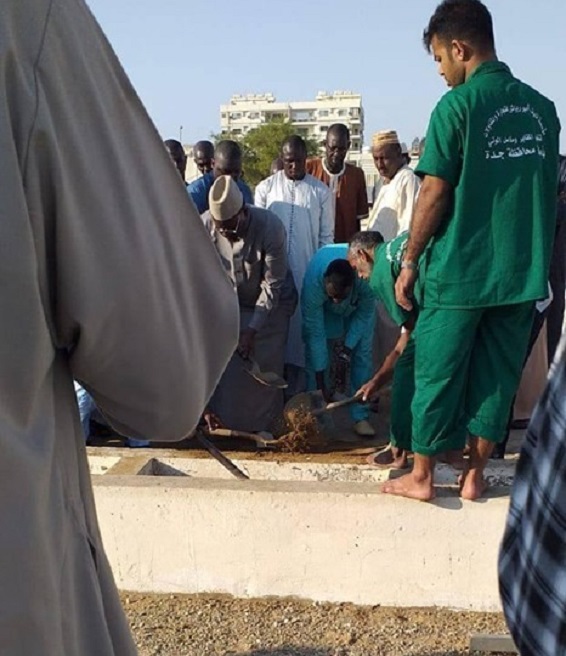 Triste enterrement d'Alcaly Cissé à Djeddah (Par Abdoulaye Seydi)
