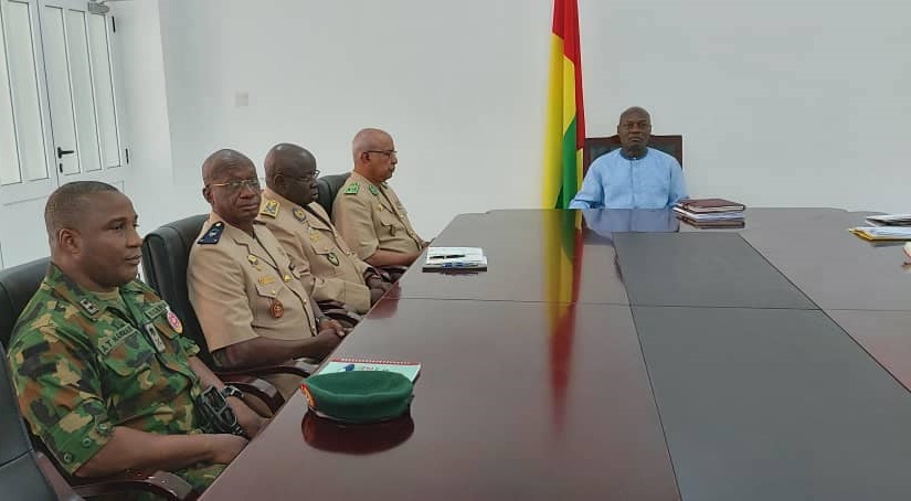 Bissau: Quatre Chefs d'Etat major reçus par le président Vaz  