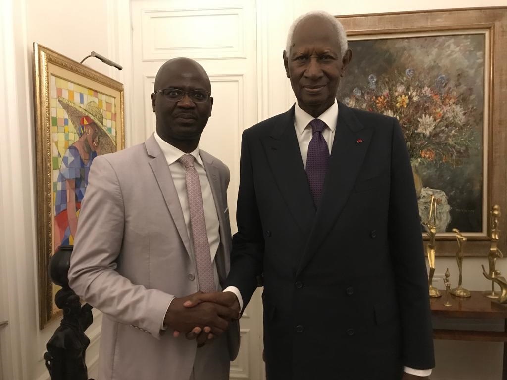 Le président Abdou Diouf, parrain de la promotion 2019/2020 des docteurs de l’université de Limoges