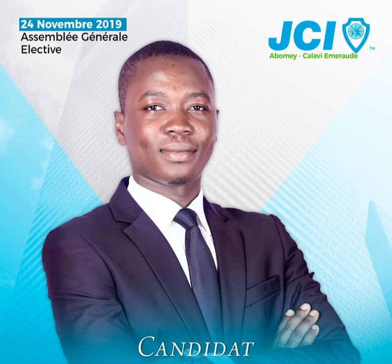 Jeune Chambre de Cotonou: Saleck Gbankoto présente "le meilleur profil"