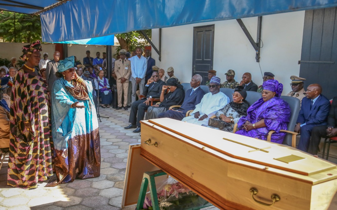 Collette Senghor inhumée au cimetière catholique de Bel-Air (Photos)