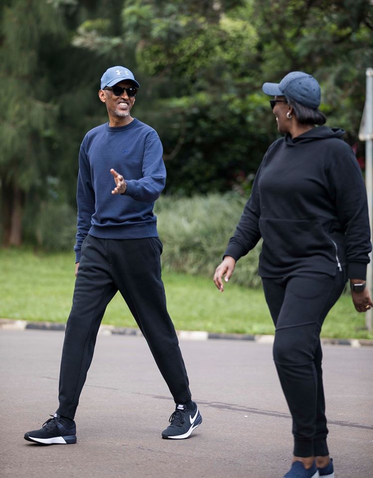 Rwanda: Kagame et son épouse se promènent tranquillement 
