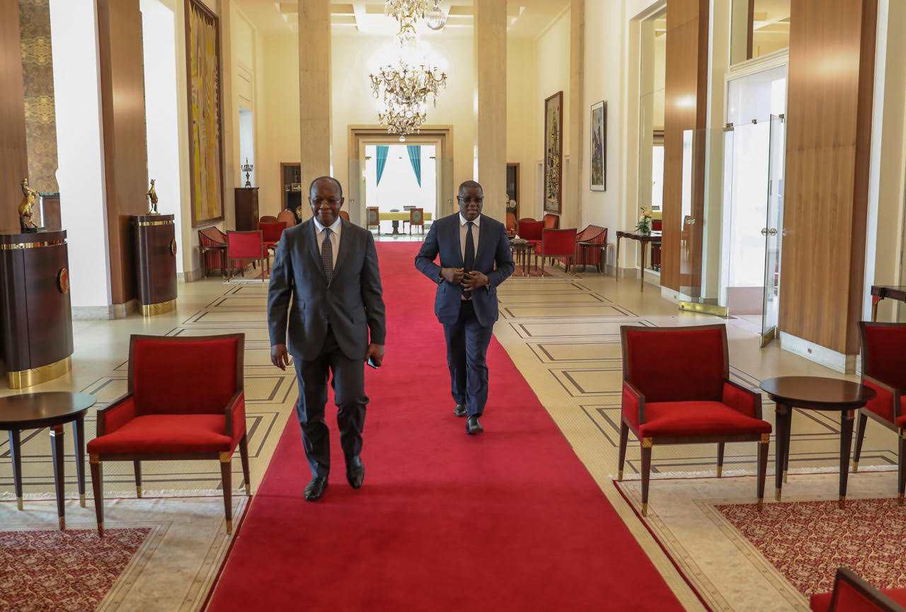 Abdoulaye Baldé reçu à la Présidence de la République 