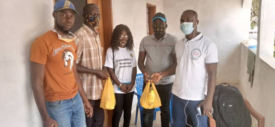 COVID 19: Le mouvement ACD au chevet de la population de la Casamance 