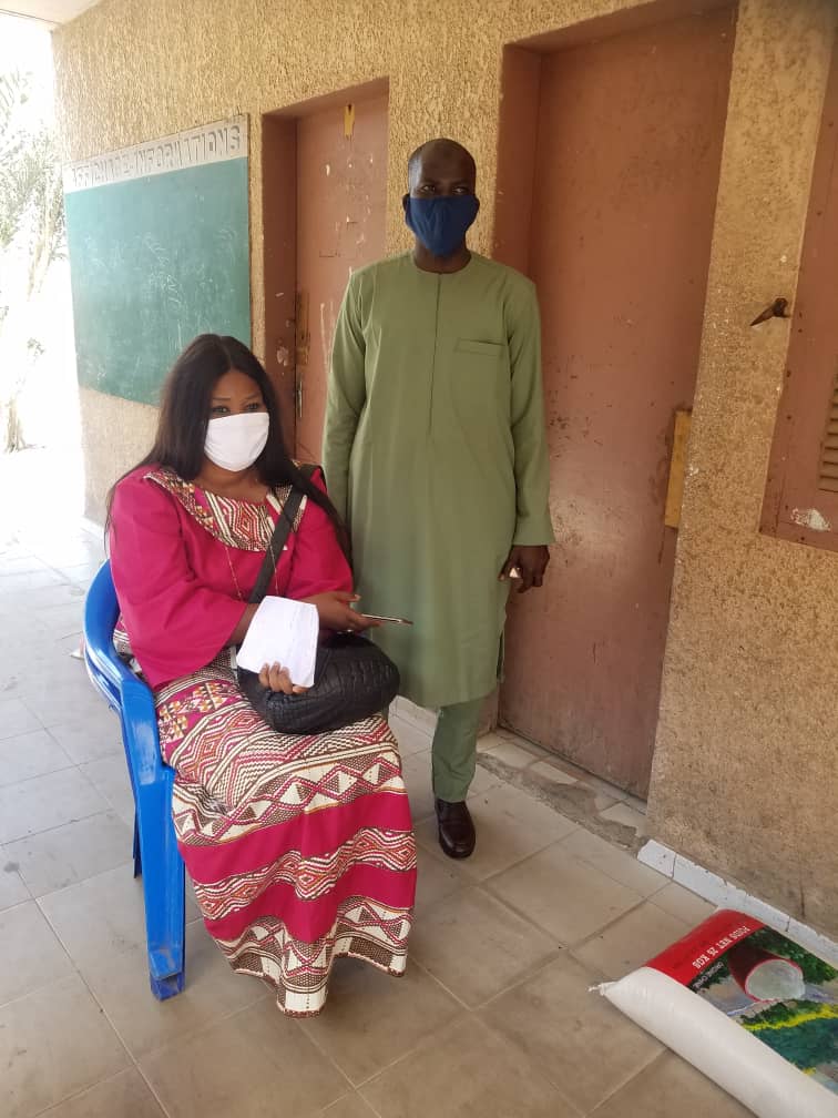 Force Covid-19 / Fatoumata Niang Ba participe à l'effort de guerre