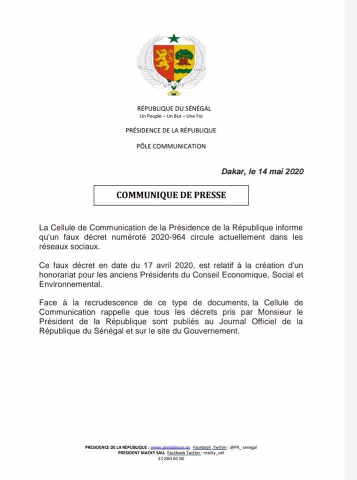 Sonko tire sur la présidence: "A quoi cela sert-il de mentir quand les preuves sont irréfutables ?"