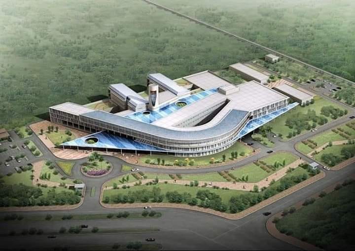 Le futur hôpital International de Dakar
