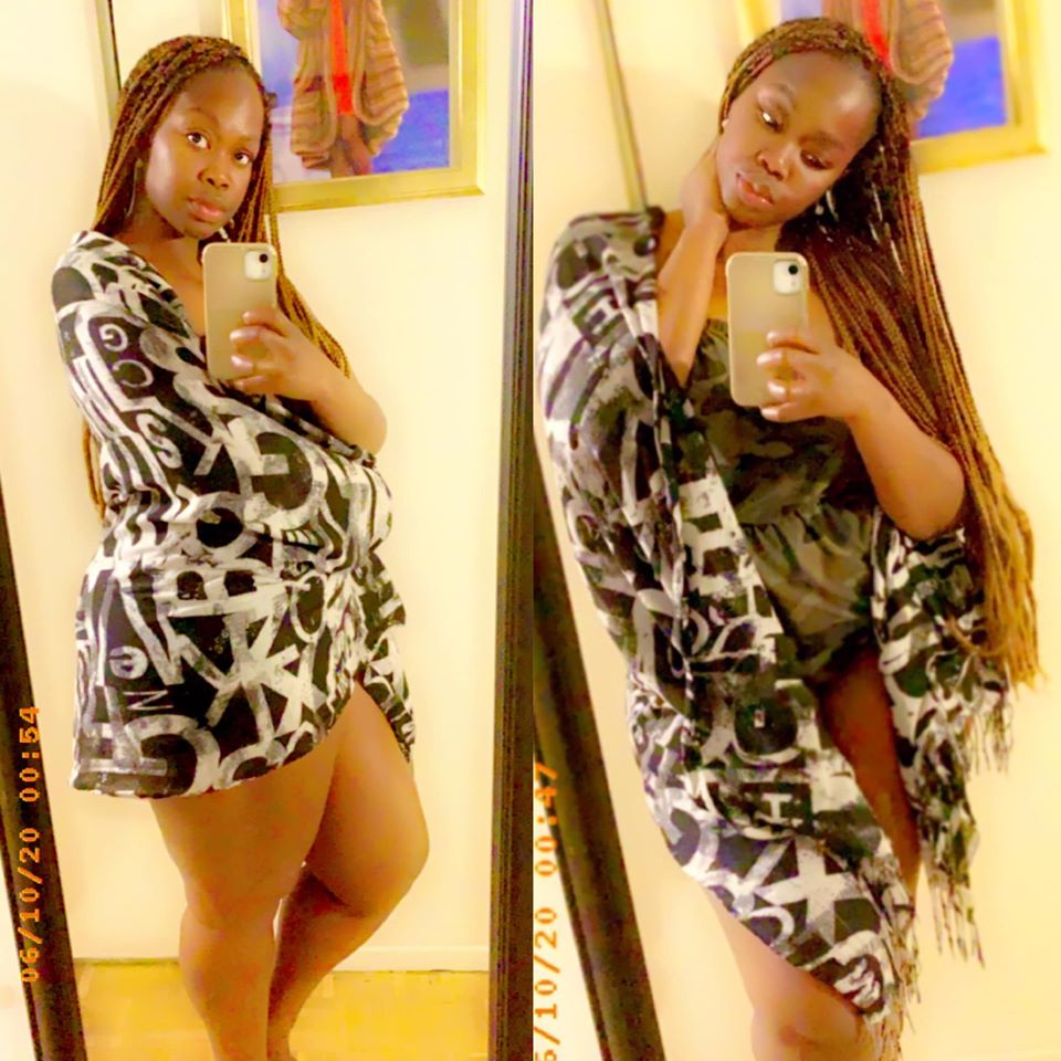 La chanteuse Myrène, étale  sa classe 