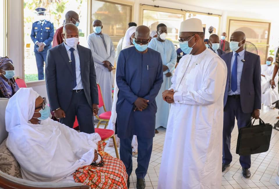Condoléances: Macky Sall chez feu Babacar Touré