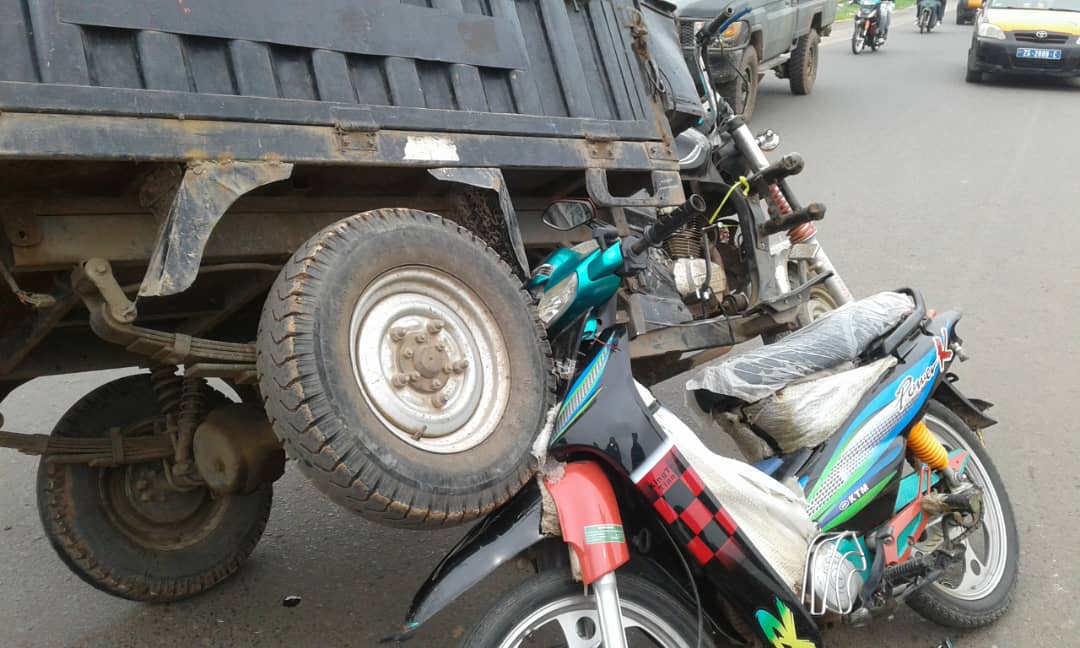 Accident au boulevard des 53M de Ziguinchor... 