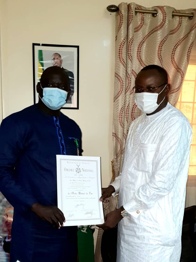 Le Chef de l'Etat, Macky Sall nomme et élève Seydou Sané au grade de...