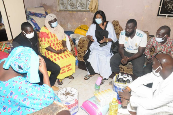 Inondations à Grand Yoff: Fatoumata Niang Ba au chevet des sinistrés