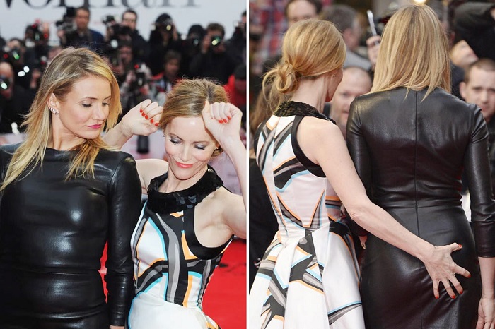 Leslie Mann ne peut pas garder ses mains sur Cameron Diaz