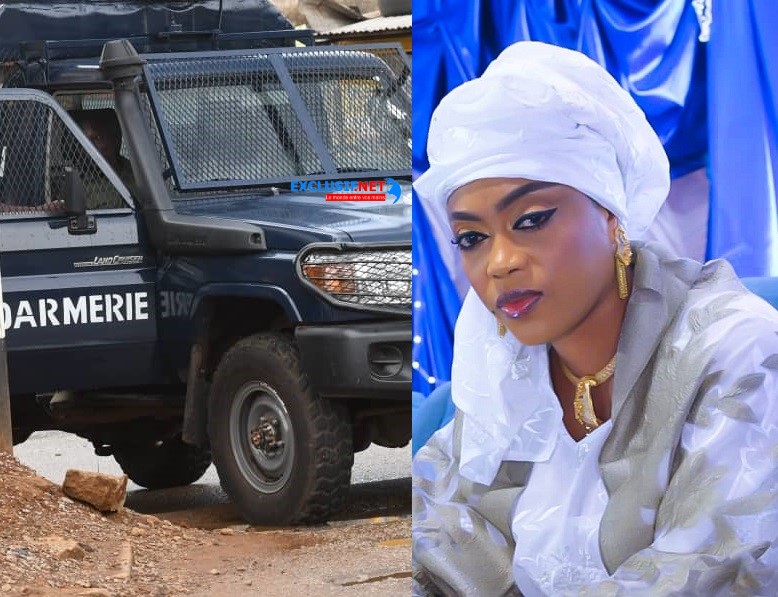 Touba: La gendarmerie chez Sokhna Aïda Diallo