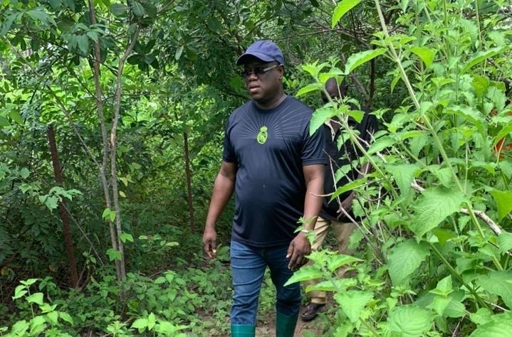 Ziguinchor: Dans son village, Abdoulaye Baldé visite ses champs