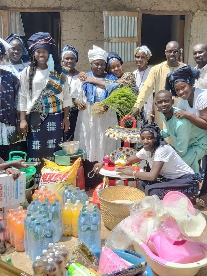 Le royaume "Essoumal" de Kagnout célèbre la naissance de la princesse "Dieynaba" en présence de son homonyme Dieynaba GOUDIABY 