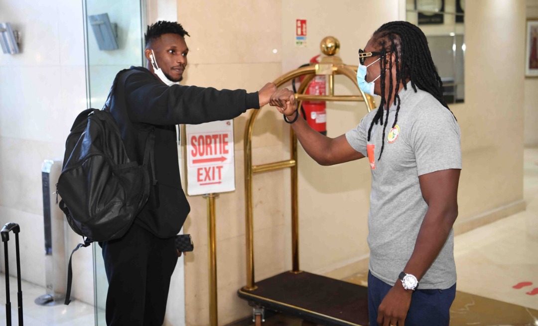 Arrivée des Lions, à l'hôtel Farah de Rabat (Images)