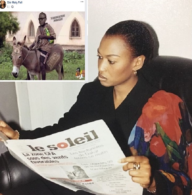 Affaire Dié Maty Fall: La CNTS-Soleil dénonce la publication de cette caricature qui illustre leur DG Yakham Mbaye