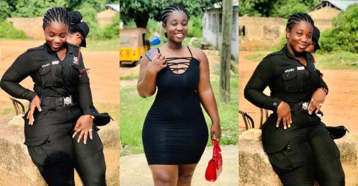 Ama Serwaa Dufie, « la plus belle femme au service de la police du Ghana »