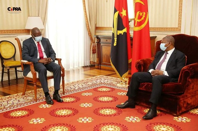 Le président Angolais reçoit le chef de l'opposition Bissau Guinéenne