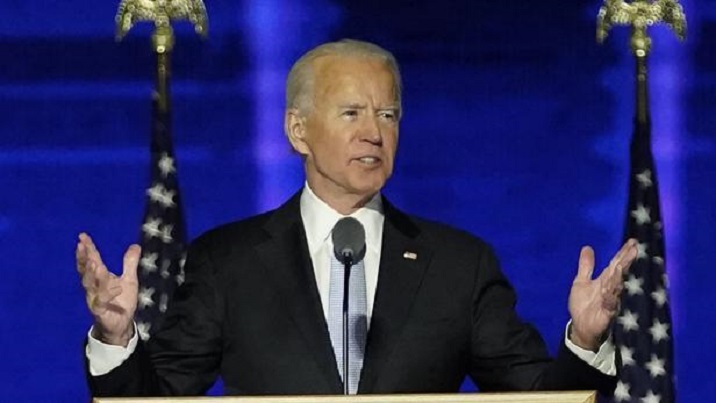 Présidentielle américaine: Joe Biden s'engage à être «un président qui rassemble»