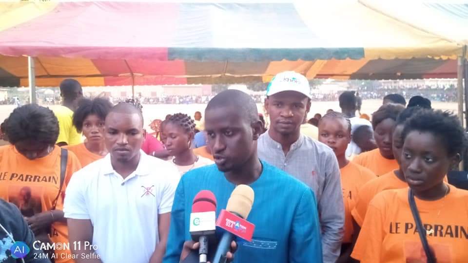 Finale de "l'amitié" de Ziguinchor: Le parrain Cherif Dia félicité la jeunesse 