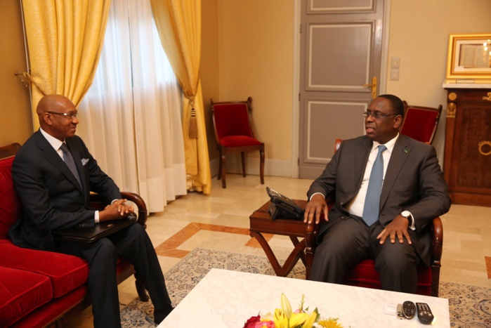 Palais de la république: Macky a reçu Hadjibou Soumaré