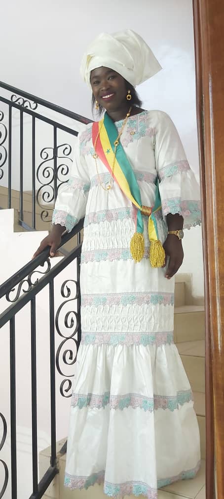 La Benjamine du CESE, Dieynaba Goudiaby à l'installation du nouveau Président