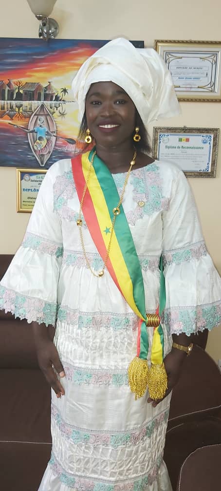 La Benjamine du CESE, Dieynaba Goudiaby à l'installation du nouveau Président