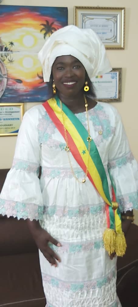 La Benjamine du CESE, Dieynaba Goudiaby à l'installation du nouveau Président