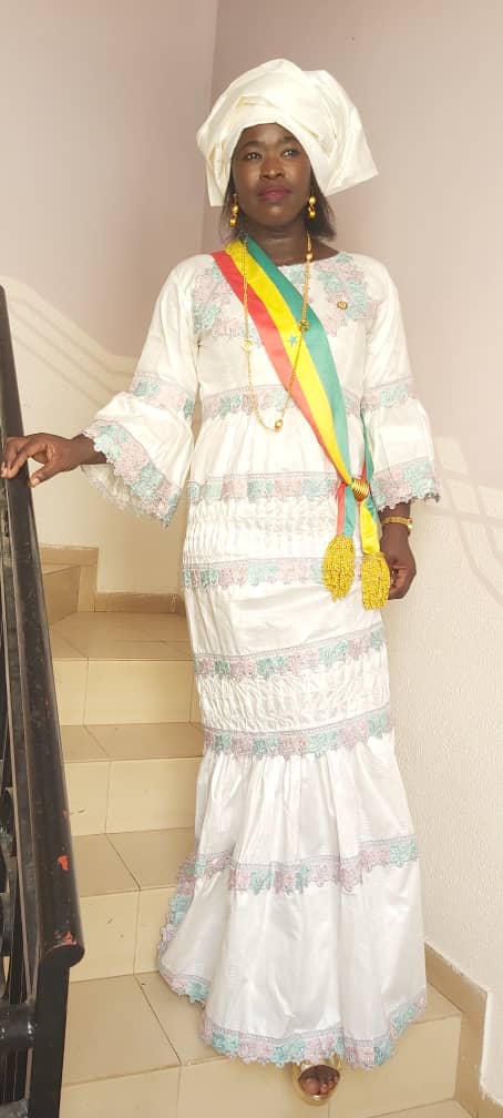 La Benjamine du CESE, Dieynaba Goudiaby à l'installation du nouveau Président