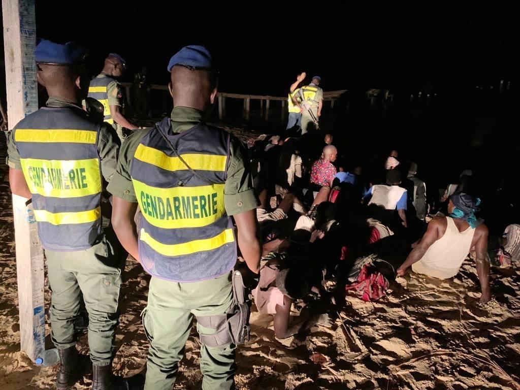 Emigration clandestine : 59 personnes interceptées par la Brigade de gendarmerie de Joal