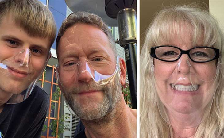 Un nouveau masque transparent et anti buée, arrive !