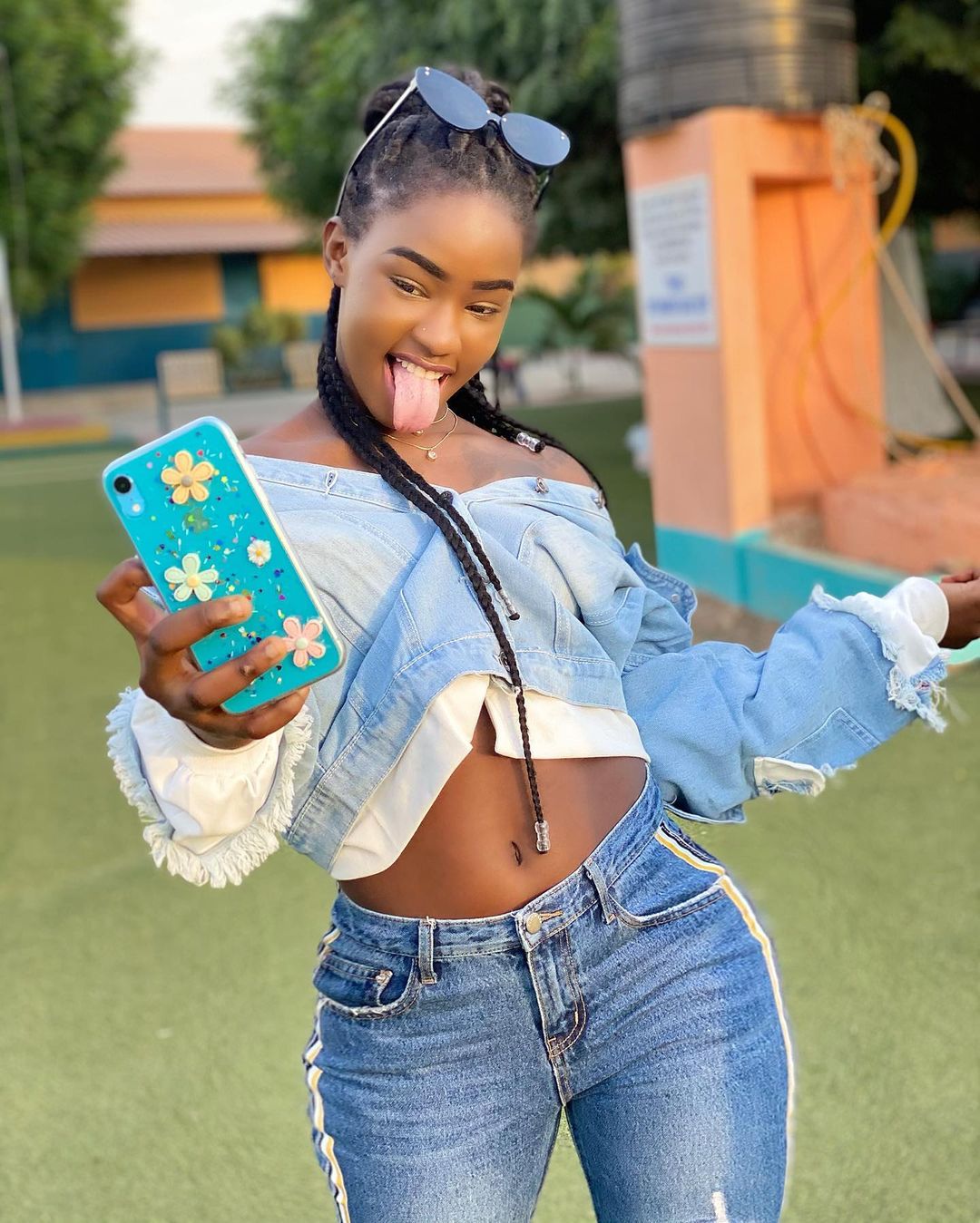 Oumy Diop, l'étoile montante pose dans un lycée !