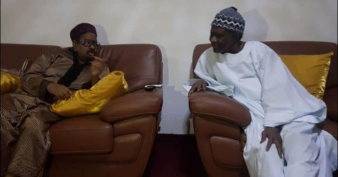 Ahmet Khalifa Niasse chez Serigne Modou Kara