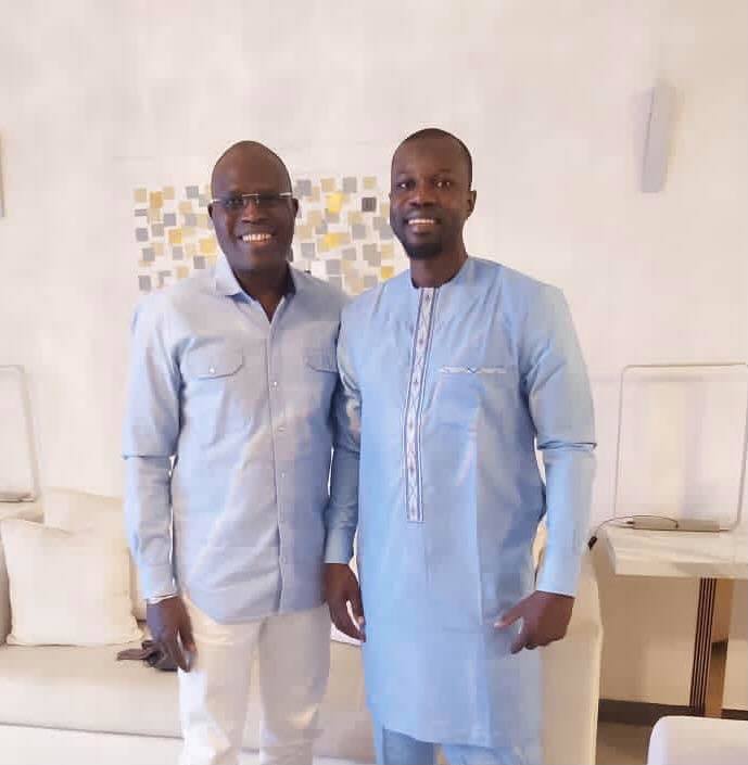 Rencontre Khalifa Sall et Ousmane Sonko