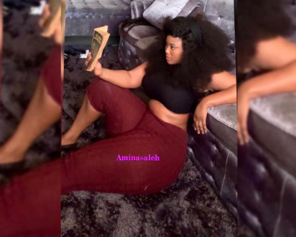 La jetsetteuse Amina Saleh dans la provocation