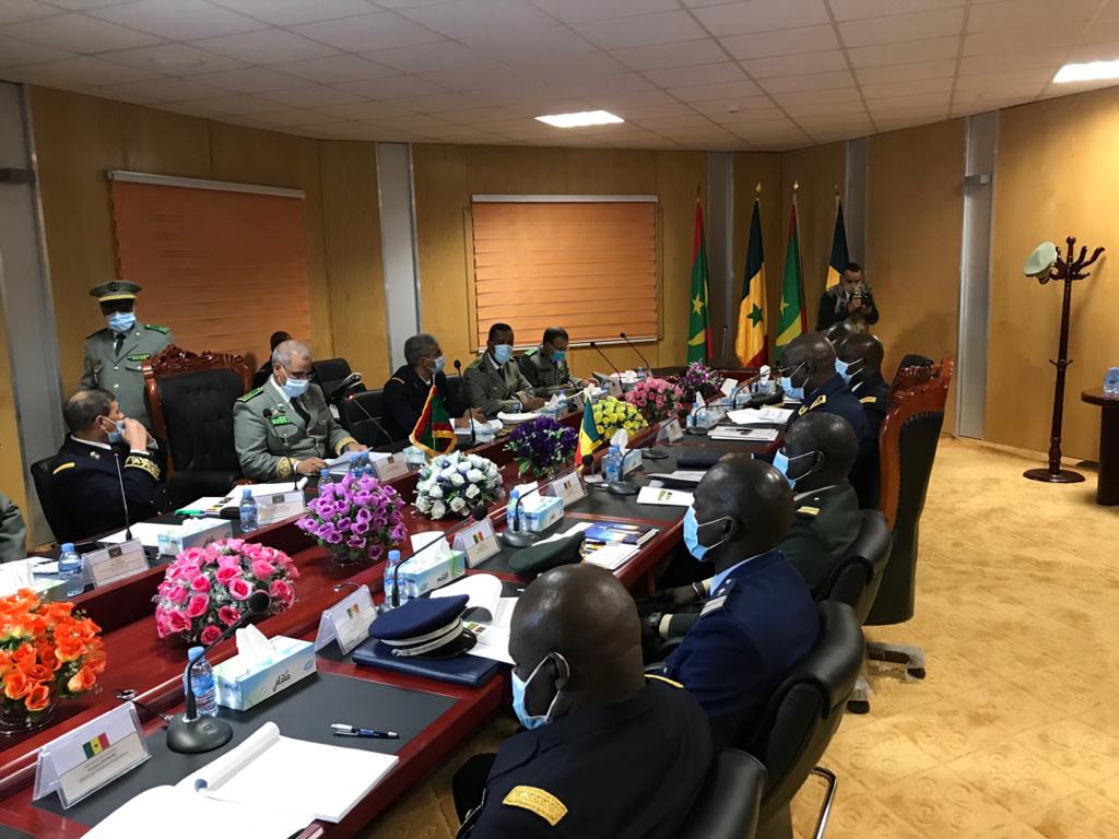 Le Chef d'Etat-major général des Armées, Biram Diop est en Mauritanie