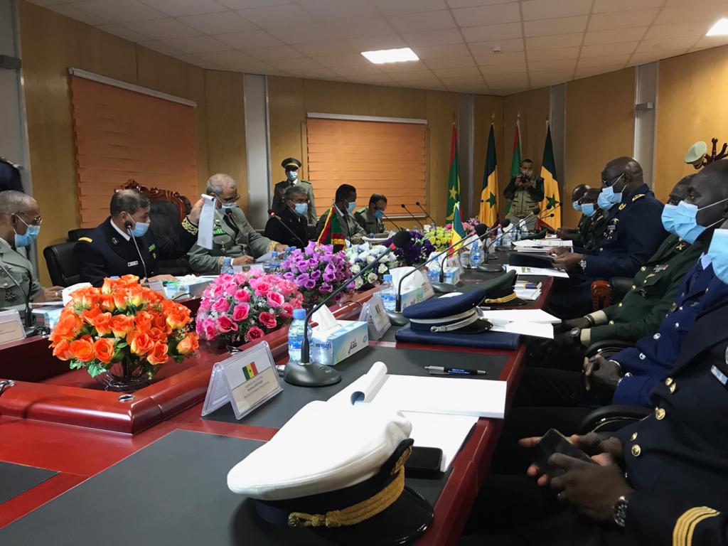 Le Chef d'Etat-major général des Armées, Biram Diop est en Mauritanie