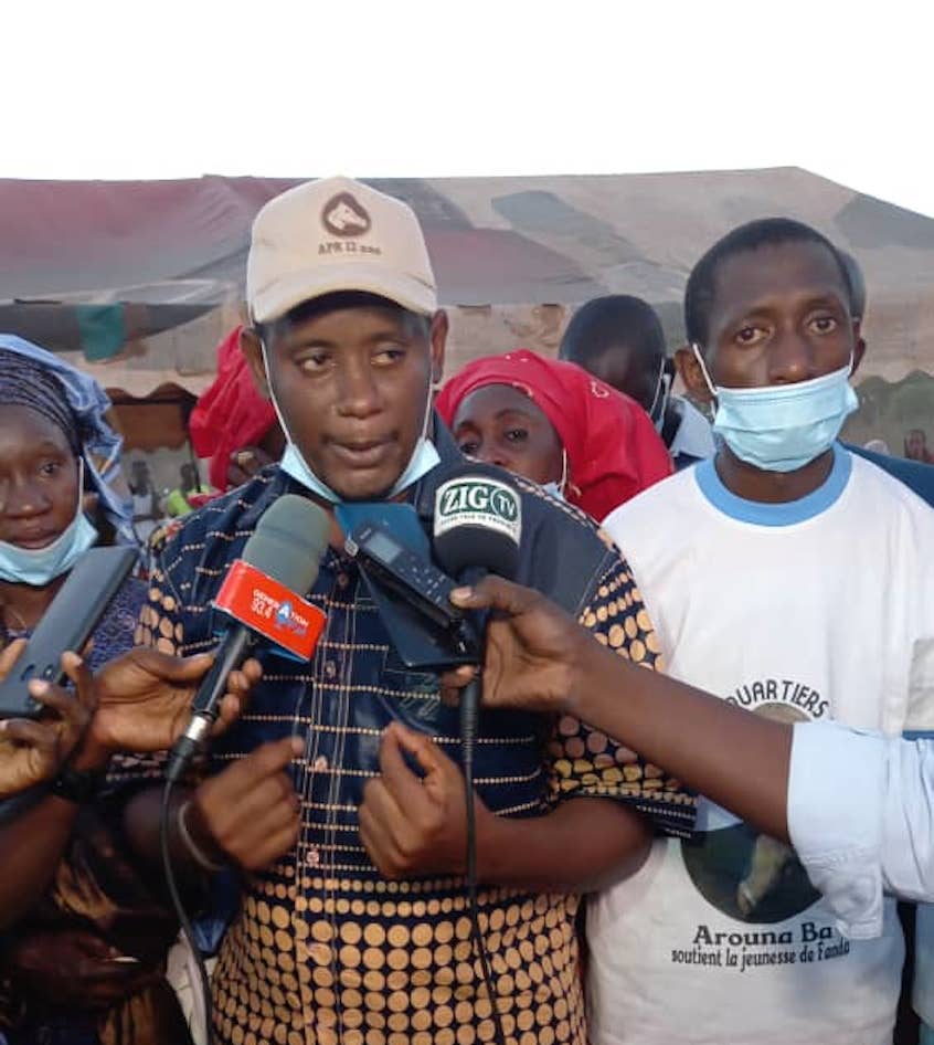 Ziguinchor: L'Apériste Arouna Ba appelle à l'unité des fils de Niaguiss pour gagner le pari du développement