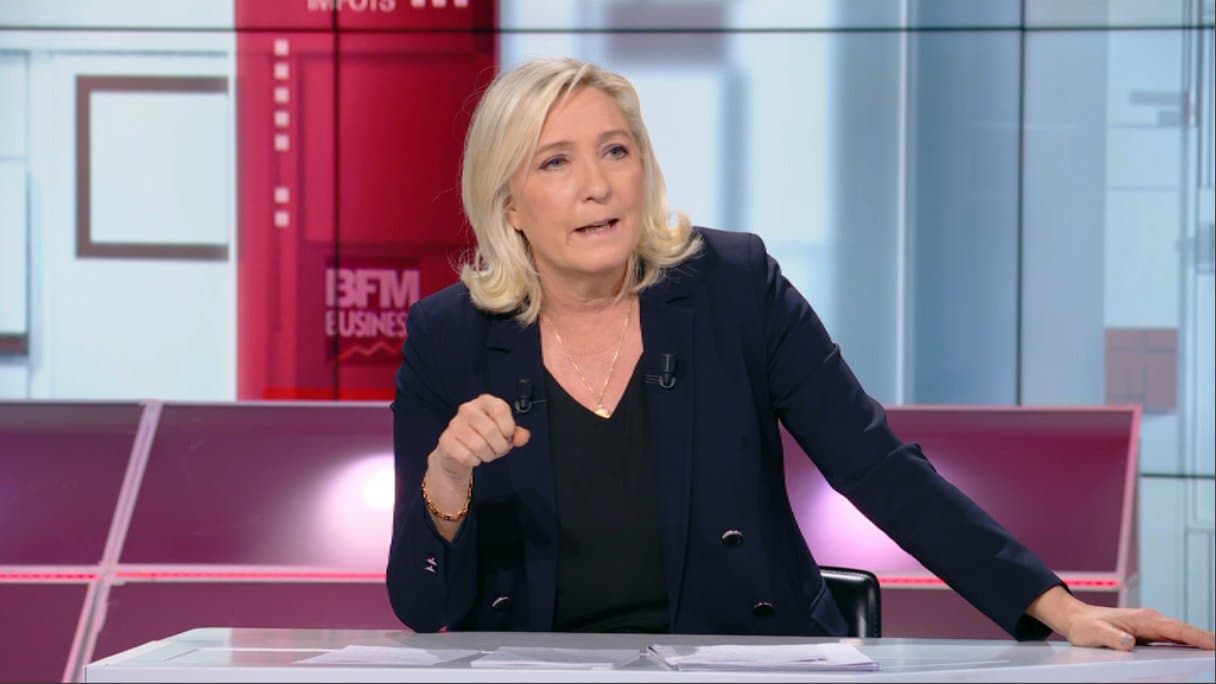 Marine Le Pen tire: «Donald Trump n’a jamais été un modèle»