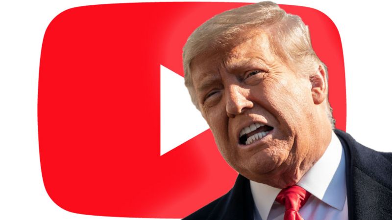 YouTube suspend la chaîne de Donald Trump