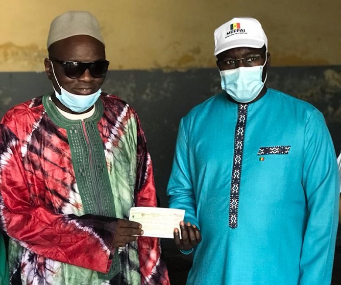 Réhabilitation du CAAD: Le Directeur de l'Emploi, Modou Fall contribue...